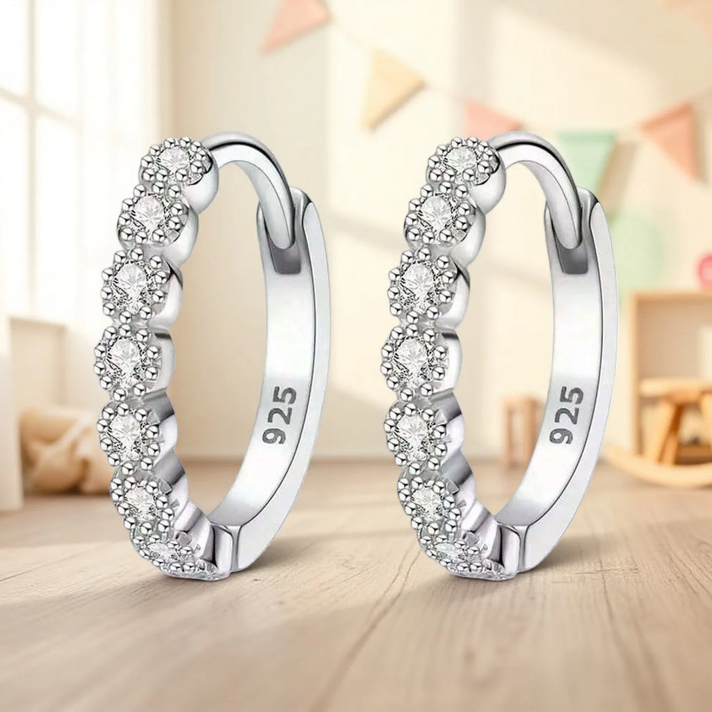 Elegant Silver Stud Earrings for Women, A Versatile and Dainty Single Pair for Everyday Luxury, Timeless Fine Jewelry