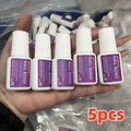 1/3/5pcs 7g Super Strong Clear Waterproof Gel Nail Glue for Press-Ons & Acrylic Nails Long-Lasting Easy Application Nail Tools *